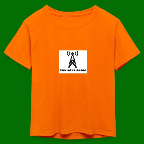 Sick Boys Radio Tower - Kid's 50/50 Neon T-Shirt