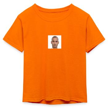 Thakur Anit Sir - Kid's 50/50 Neon T-Shirt - neon orange - Front