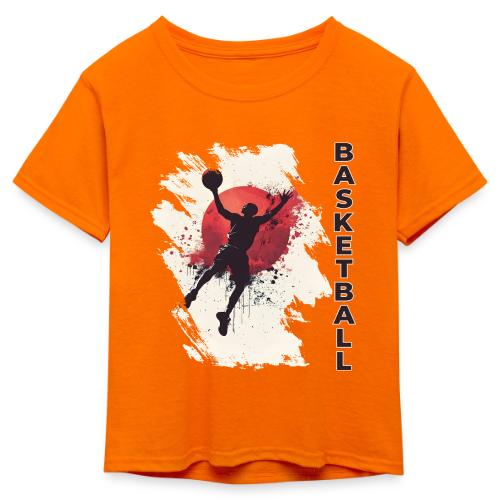 Basketball Heights - Kid's 50/50 Neon T-Shirt