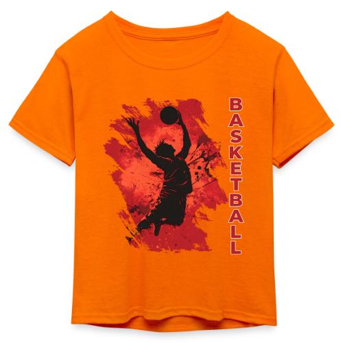 Basketball Soul - Kid's 50/50 Neon T-Shirt