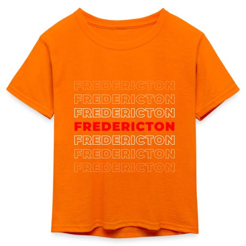 Fredericton Frame - Kid's 50/50 Neon T-Shirt