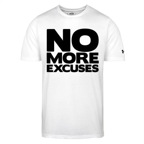No More Excuses - Under Armour Men's Athletic 2.0 T-Shirt