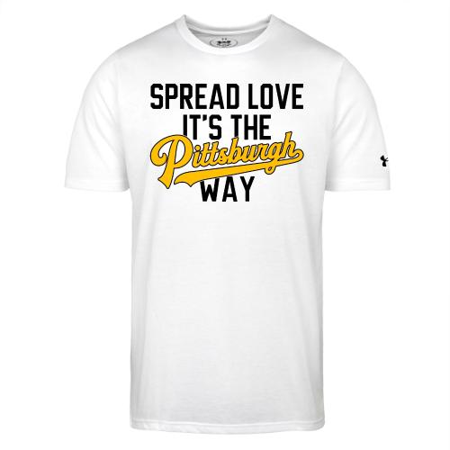 Spread Love it's the Pittsburgh Way - Under Armour Men's Athletic 2.0 T-Shirt