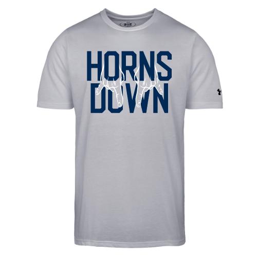 Horns Down (On Gold) - Under Armour Men's Athletic 2.0 T-Shirt