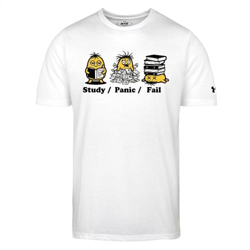 Funny Student Study Panic Fail Back To School - Under Armour Men's Athletic 2.0 T-Shirt