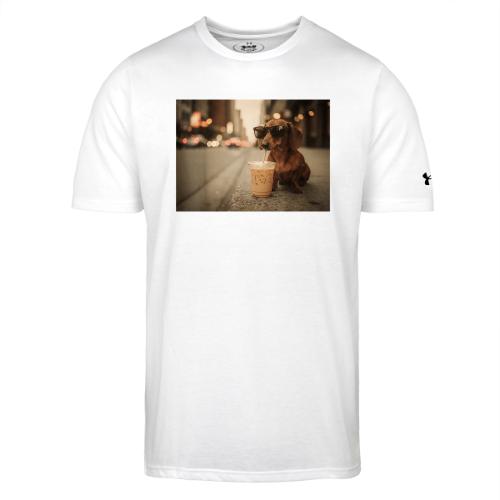 Funny Dachshund Iced Coffee Lover Tee - Under Armour Men's Athletic 2.0 T-Shirt