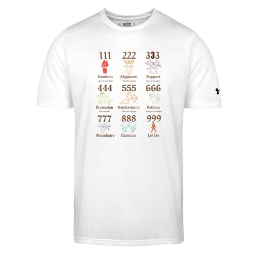 Mystic Angel Numbers Spiritual Symbols on Gildan - Under Armour Men's Athletic 2.0 T-Shirt