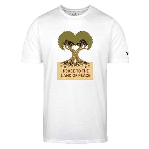 Peace To The Land Of Peace Tree Heart - Under Armour Men's Athletic 2.0 T-Shirt