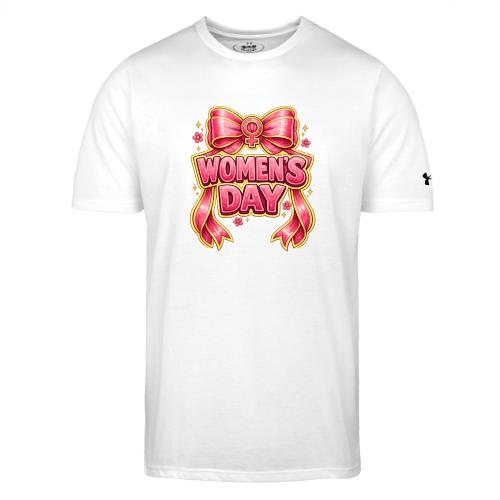 Cute Pink Bow Women’s Day Feminist Symbol - Under Armour Men's Athletic 2.0 T-Shirt