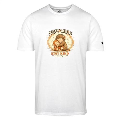 Stay Wild Stay Kind Punch Monkey Hug - Under Armour Men's Athletic 2.0 T-Shirt