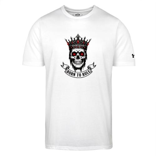 Born to Rule Skull King - Under Armour Men's Athletic 2.0 T-Shirt