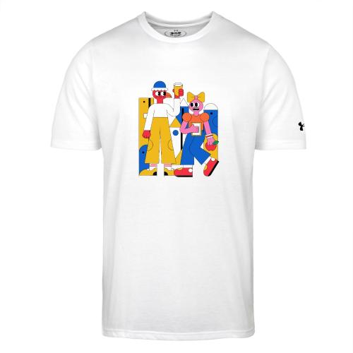 Bold Geometric Duo Pop Art - Under Armour Men's Athletic 2.0 T-Shirt