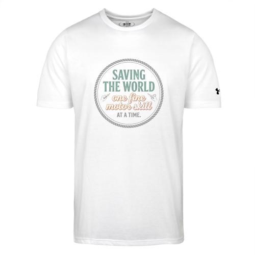 Saving the World: Fine Motor Skills Hero - Under Armour Men's Athletic 2.0 T-Shirt