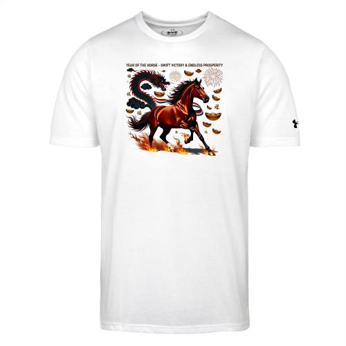 Year of the Horse Victory T Shirt, Lunar New Year - Under Armour Men's Athletic 2.0 T-Shirt