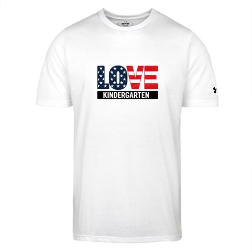 Love Kindergarten Patriotic Graduation - Under Armour Men's Athletic 2.0 T-Shirt