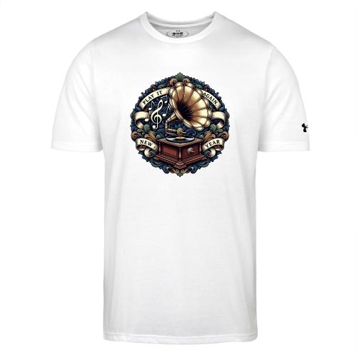 Ornate Phonograph T-Shirt - Under Armour Men's Athletic 2.0 T-Shirt