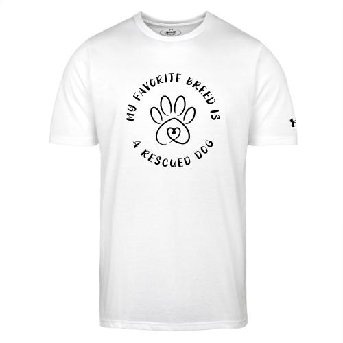 Favorite breed? Rescued dog! - Under Armour Men's Athletic 2.0 T-Shirt