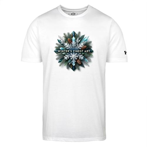 Intricate Frozen Evergreen T-Shirt - Under Armour Men's Athletic 2.0 T-Shirt