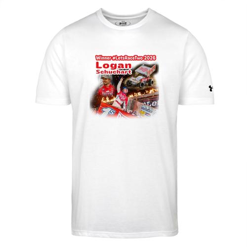 Logan Schuchart #LetsRaceTwo Winner - Under Armour Men's Athletic 2.0 T-Shirt