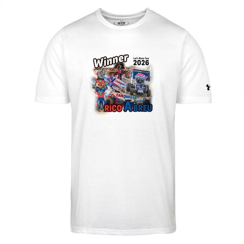 Rico Abreu #LetsRaceTwo Winner - Under Armour Men's Athletic 2.0 T-Shirt