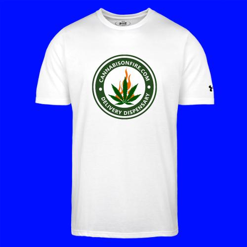 Cannabis On Fire T-shirts Legalize Cannabis - T-shirt Athletic 2.0 Under Armour Homme