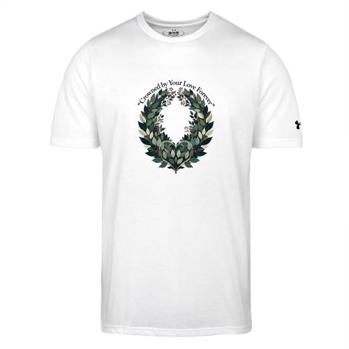 Crowned by Your Love Forever Laurel Wreath T-Shirt - Under Armour Men's Athletic 2.0 T-Shirt