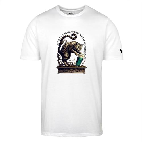 Lucky Last Call Cat Graphic Tee - Under Armour Men's Athletic 2.0 T-Shirt