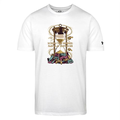 Screen Time Referee T Shirt, Fair Play Enforcer - Under Armour Men's Athletic 2.0 T-Shirt