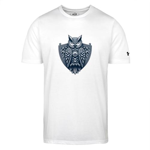 Night Watch Owl T Shirt, Sarcastic Dad Gift - Under Armour Men's Athletic 2.0 T-Shirt