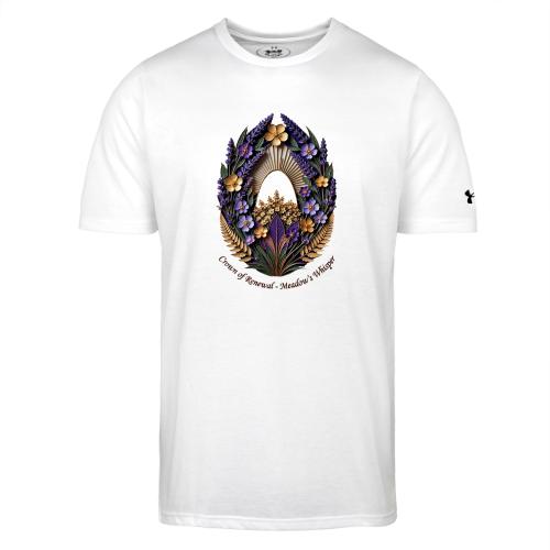 Easter Meadow Crown Renewal T Shirt, Spring Gift - Under Armour Men's Athletic 2.0 T-Shirt
