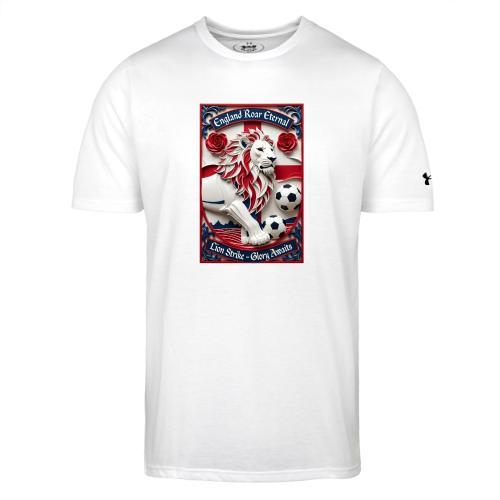 England Lion Soccer T Shirt, Football Pride Gift - Under Armour Men's Athletic 2.0 T-Shirt
