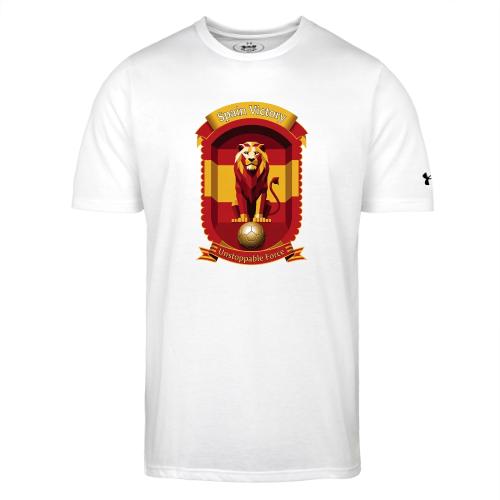 Spain Lion Victory T-Shirt, Flag Pride Crest Gift - Under Armour Men's Athletic 2.0 T-Shirt