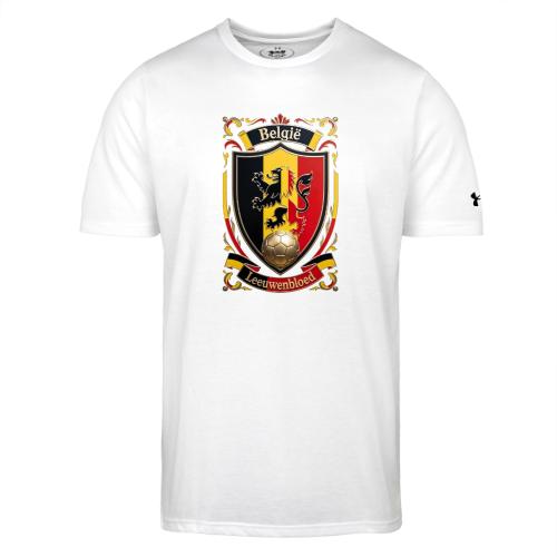 Belgium Lion Crest T-Shirt, Belgian Flag Gift - Under Armour Men's Athletic 2.0 T-Shirt