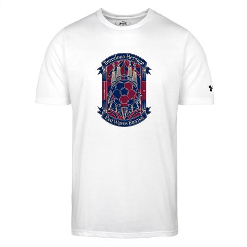 Barcelona Red Heritage T Shirt, Barsa fan Gift - Under Armour Men's Athletic 2.0 T-Shirt