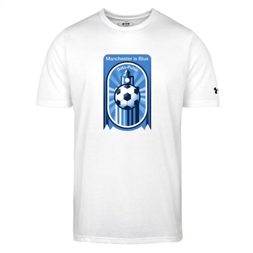 Manchester is Blue Soccer City T Shirt, Apparel - Under Armour Men's Athletic 2.0 T-Shirt