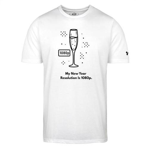 My New Year Resolution Is 1080p T-Shirt - Under Armour Men's Athletic 2.0 T-Shirt
