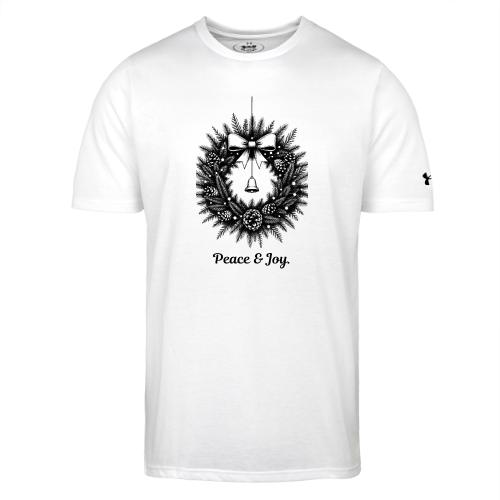 Peace & Joy T-Shirt | Minimalist Elegant Christmas - Under Armour Men's Athletic 2.0 T-Shirt