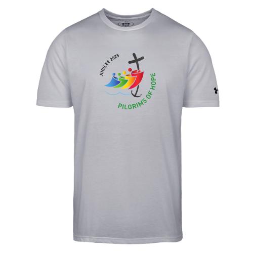 pilgrims of hope 2025 logo (Jubilee Year 2025) - Under Armour Men's Athletic 2.0 T-Shirt