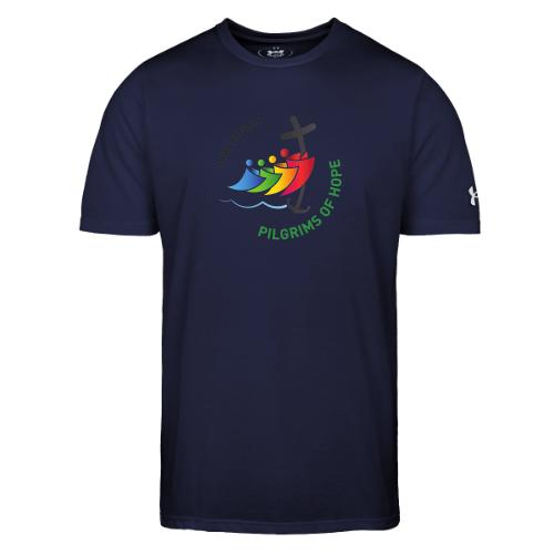 pilgrims of hope 2025 logo (Jubilee Year 2025) - Under Armour Men's Athletic 2.0 T-Shirt