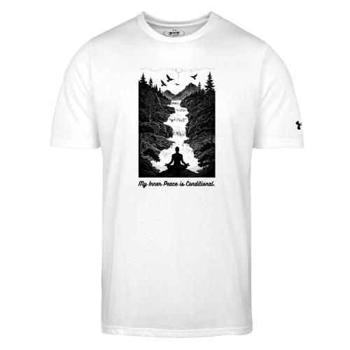 Conditional Inner Peace T-Shirt | Minimalist Zen - Under Armour Men's Athletic 2.0 T-Shirt