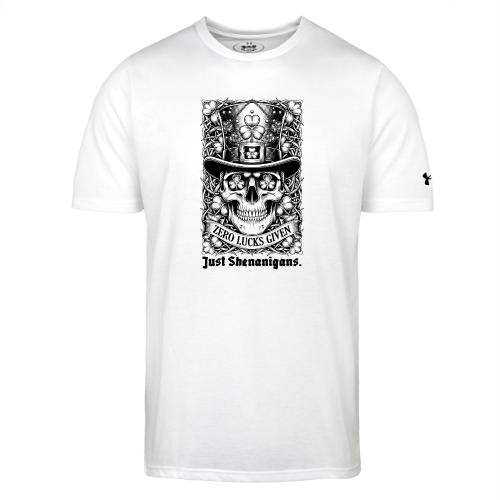 Salty Shamrock Skull T-Shirt - Under Armour Men's Athletic 2.0 T-Shirt