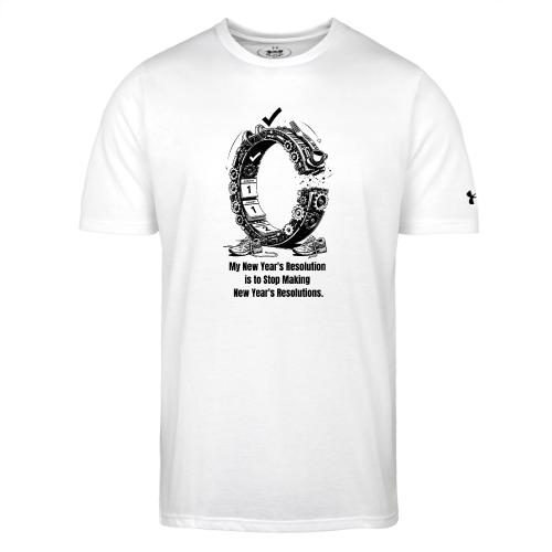 The Resolution Loop - Sarcastic New Year's T-Shirt - Under Armour Men's Athletic 2.0 T-Shirt