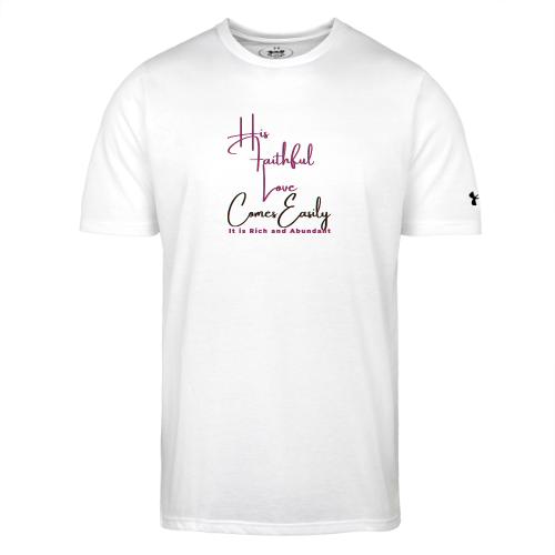 His faithful love comes easily - Under Armour Men's Athletic 2.0 T-Shirt