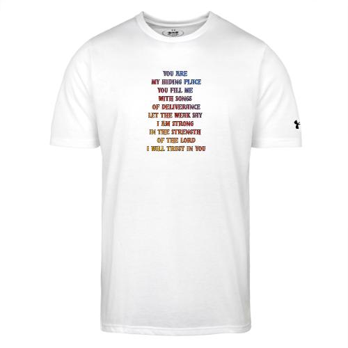 You Are My Hiding Place - Under Armour Men's Athletic 2.0 T-Shirt