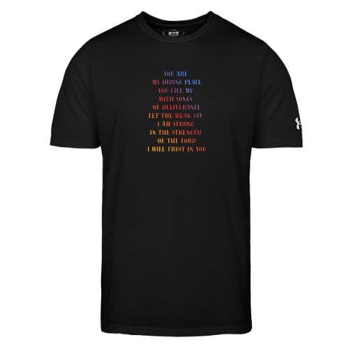 You Are My Hiding Place - Under Armour Men's Athletic 2.0 T-Shirt