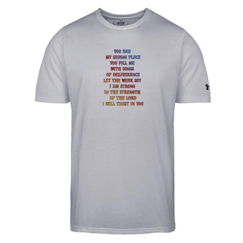You Are My Hiding Place - Under Armour Men's Athletic 2.0 T-Shirt