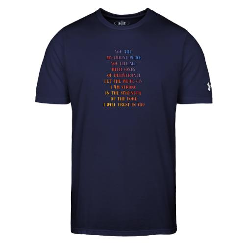 You Are My Hiding Place - Under Armour Men's Athletic 2.0 T-Shirt
