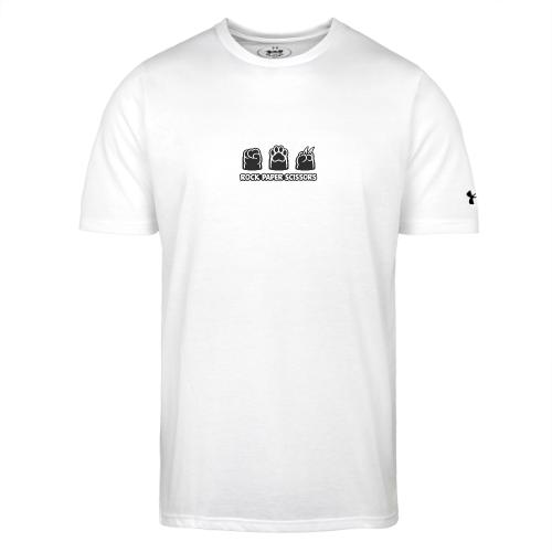 Playful Dog Paw Rock Paper Scissors - Under Armour Men's Athletic 2.0 T-Shirt
