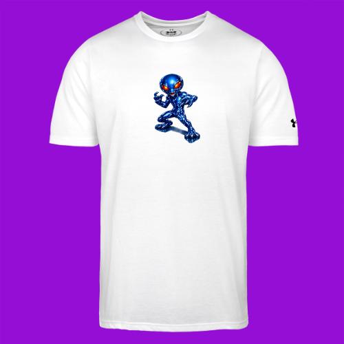 Angry Blue Alien - Under Armour Men's Athletic 2.0 T-Shirt
