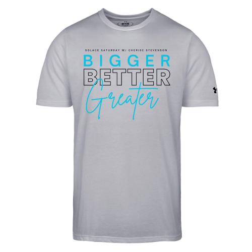 BIGGER BETTER GREATER - Under Armour Men's Athletic 2.0 T-Shirt